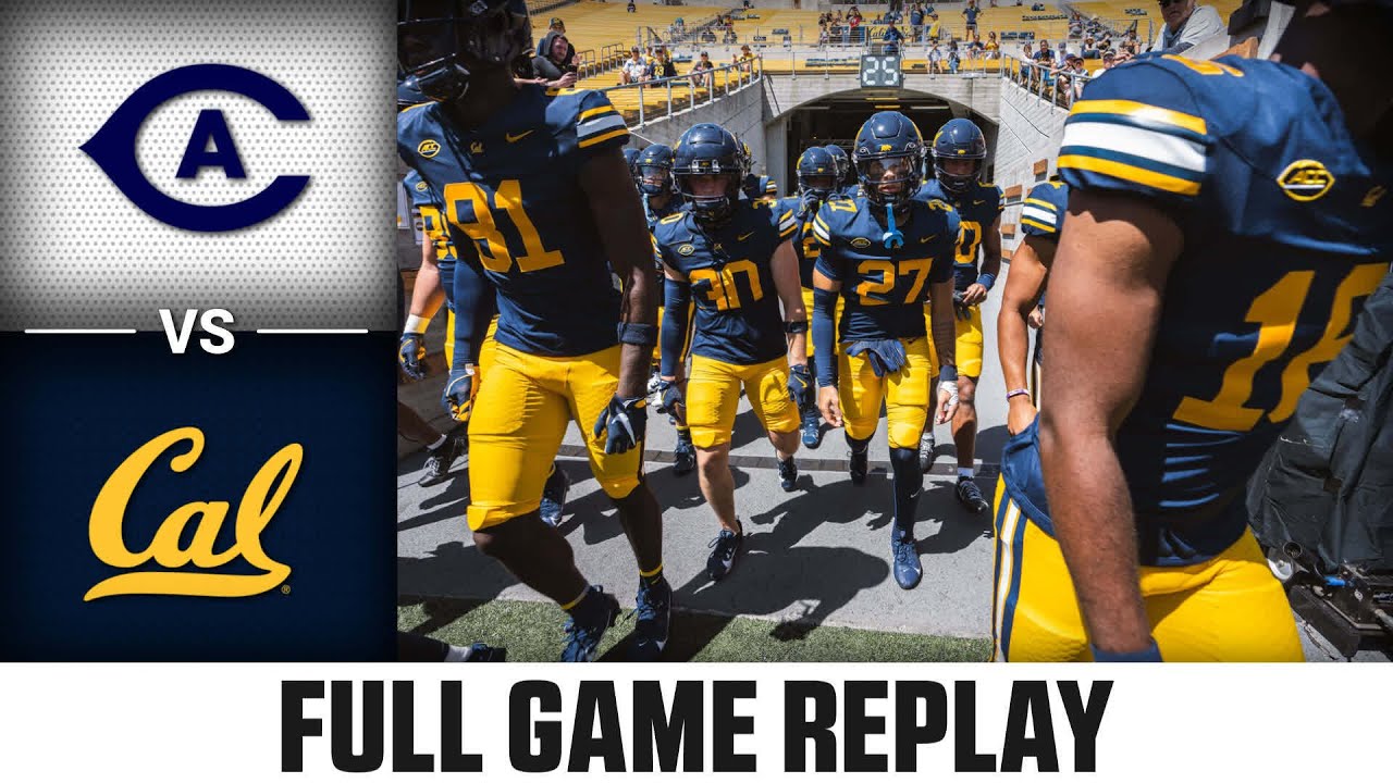 UC Davis vs. Cal Full Game Replay | 2024 ACC Football