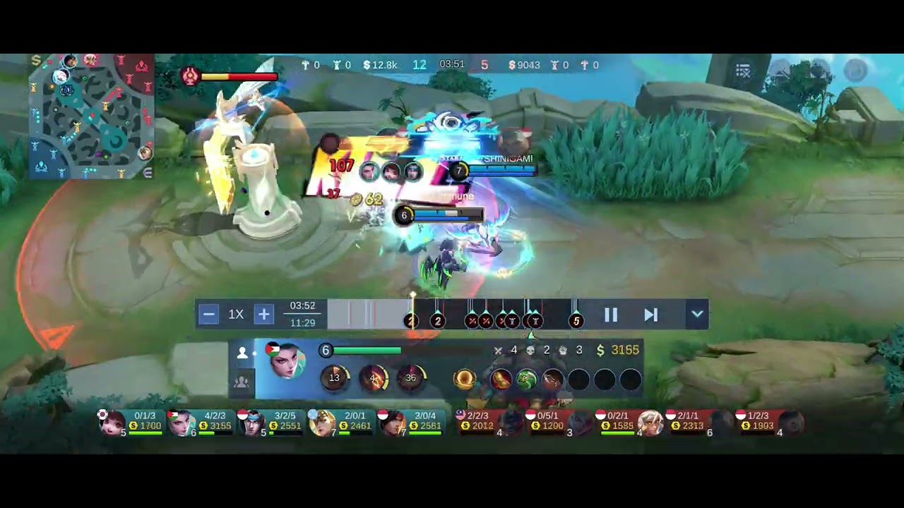 Day 2 Konten ml ketemu dyrroth rank elite