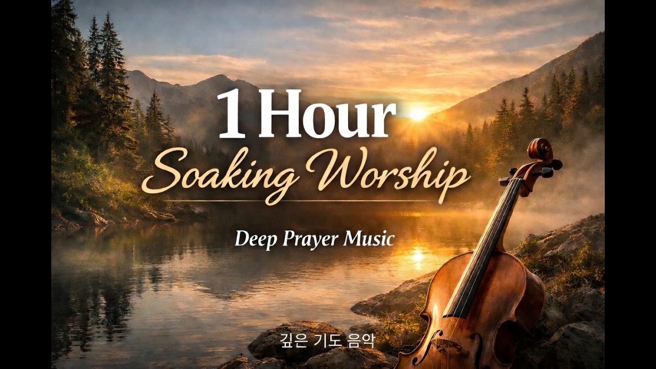 1 Hour Soaking Worship Music with Nature Sounds