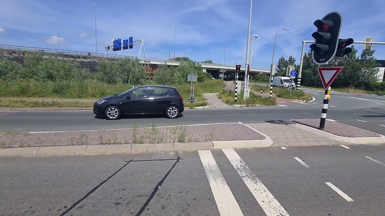 🚍Busrit in de GVB Amsterdam buslijn 49 Station Bijlmer ArenA-Station Weesp. Als VDL Citea SLF.