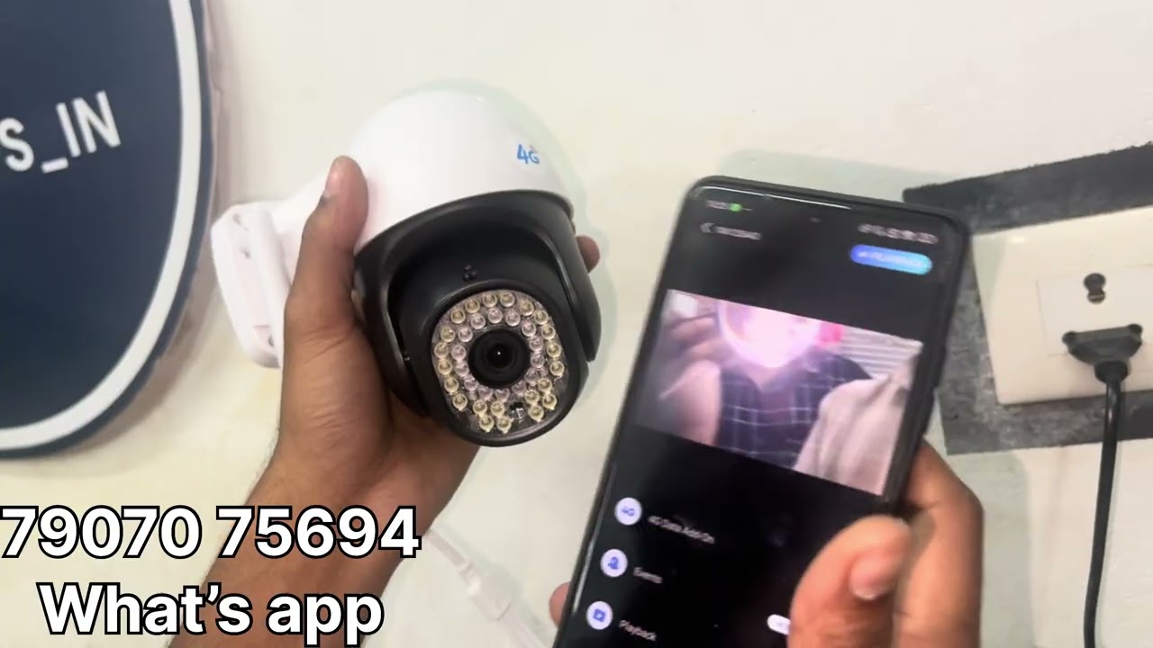 How to connect sim camera |v380 pro|sim waterproof 