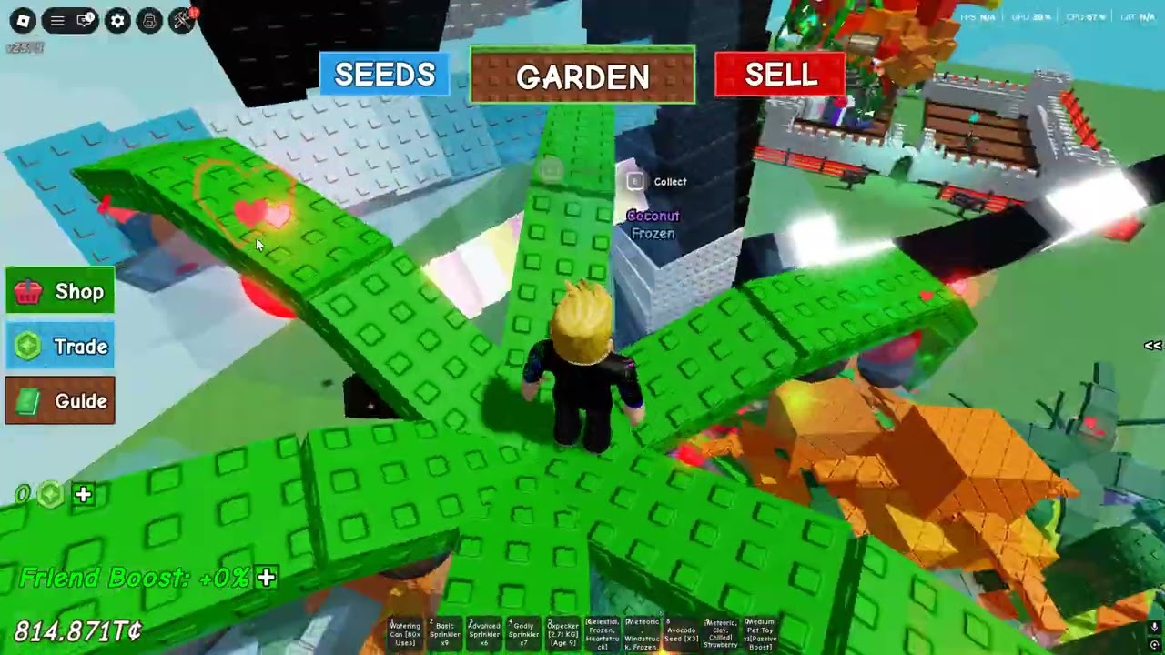 Grow a Garden - Obtain a Pink Rose
