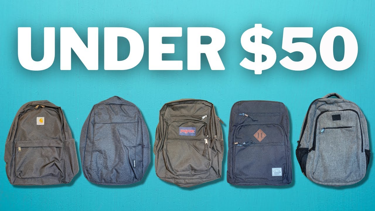 Top 5 Best Backpacks Under $50 (Cheap But Great)