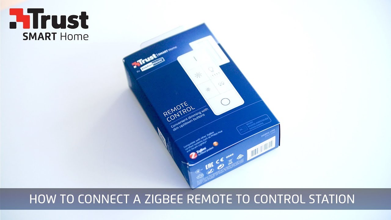 How to connect your Zigbee Remote to a Control Station [Trust Smart Home] (EN)