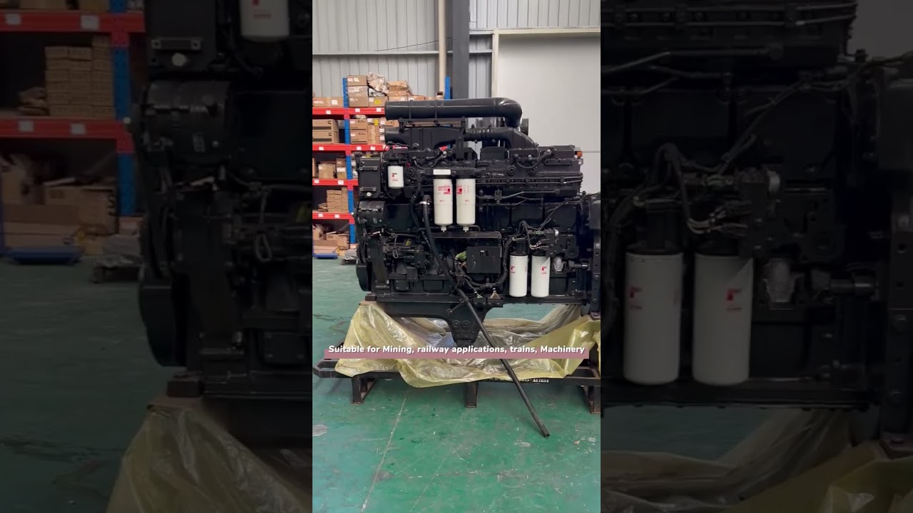 #Cummins #QSK23 Engine in-line 6-cylinder design for Rail, mining, oil and Gas #cumminsengine
