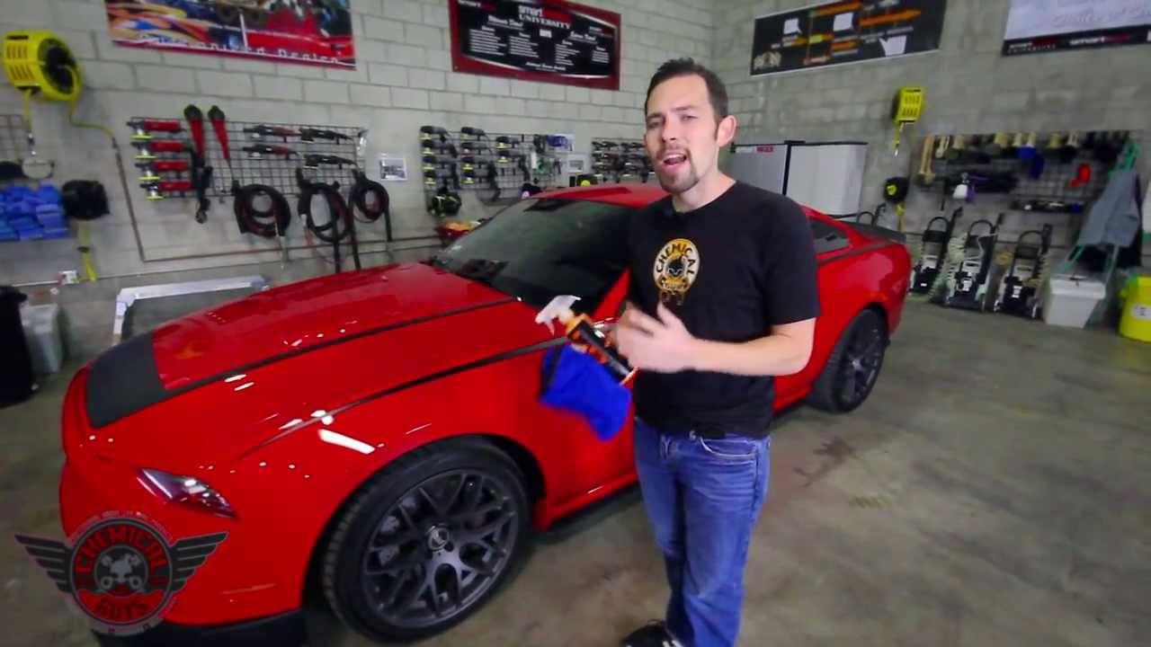 Hybrid V7 High Gloss Spray Sealant - Chemical Guys Detailing Mustang GT