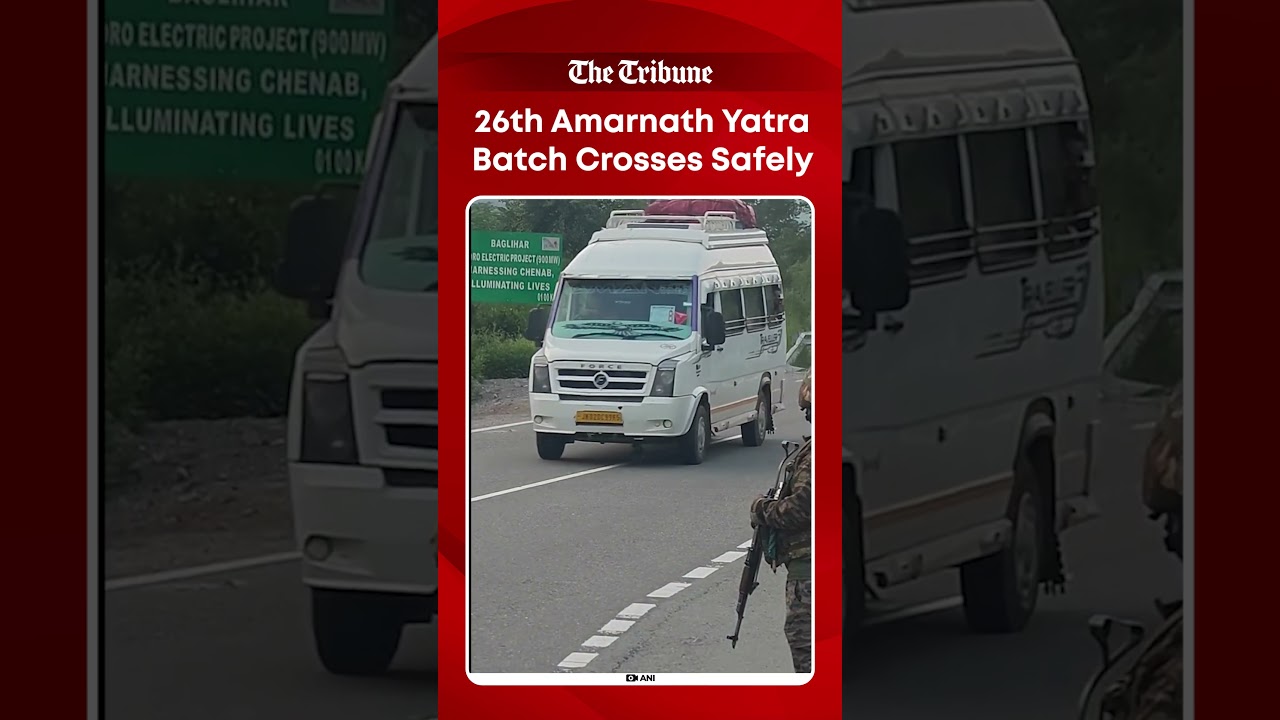 Amarnath Yatra 2026: 26th Batch Convoy Crosses Chanderkote Safely Under Tight Security