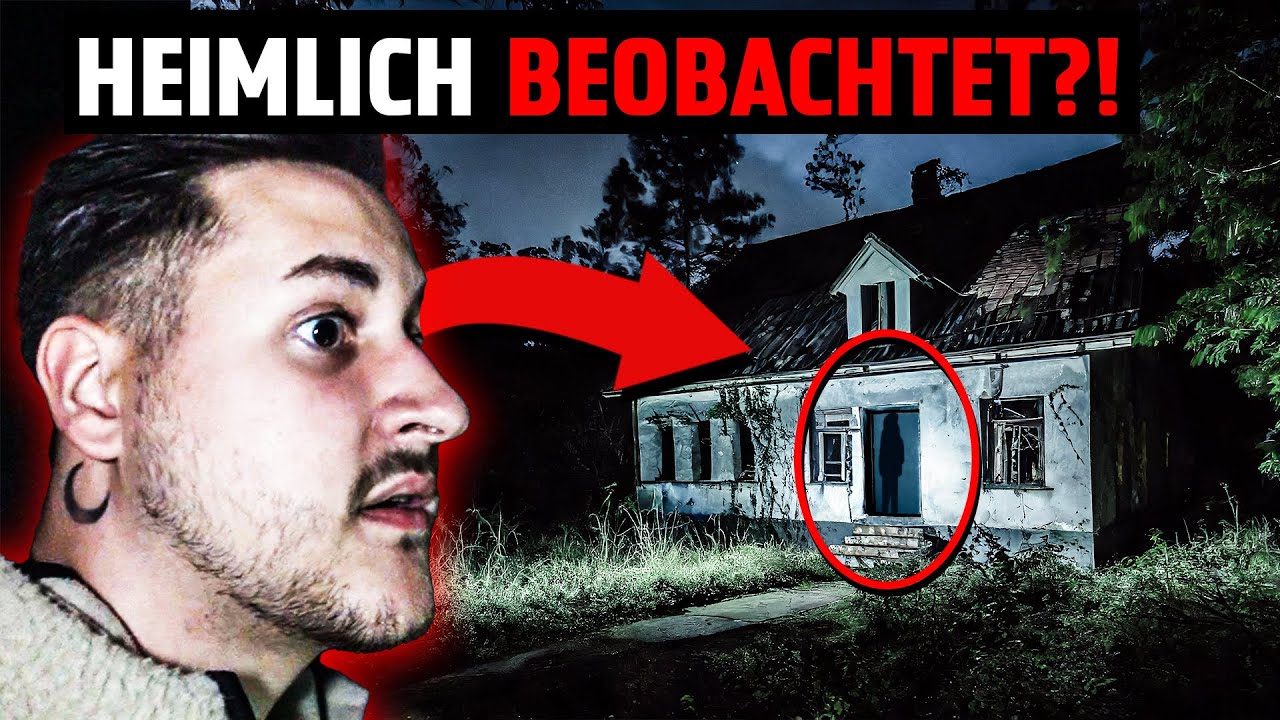 NICHT ALLEINE?! Gruseliger LOST PLACE im Wald! 😨