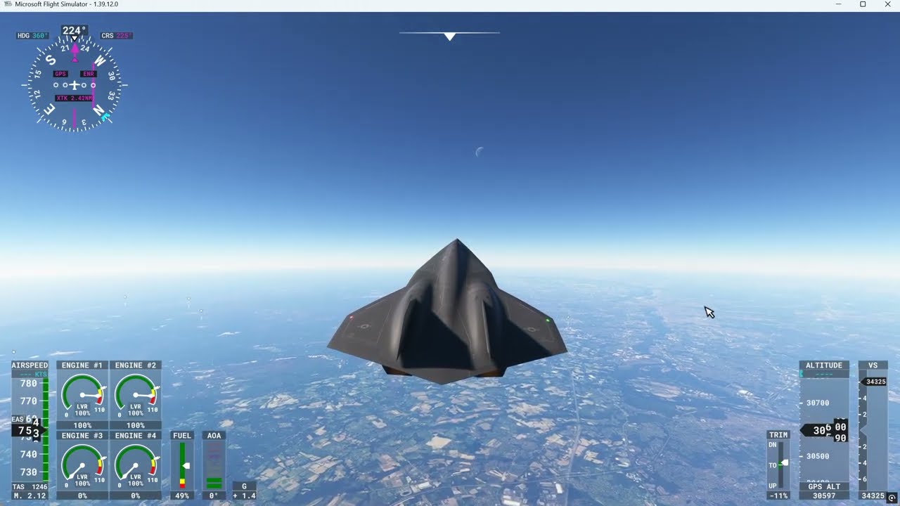 Darkstar - Teterboro to NAS Jacksonville...Players Championship