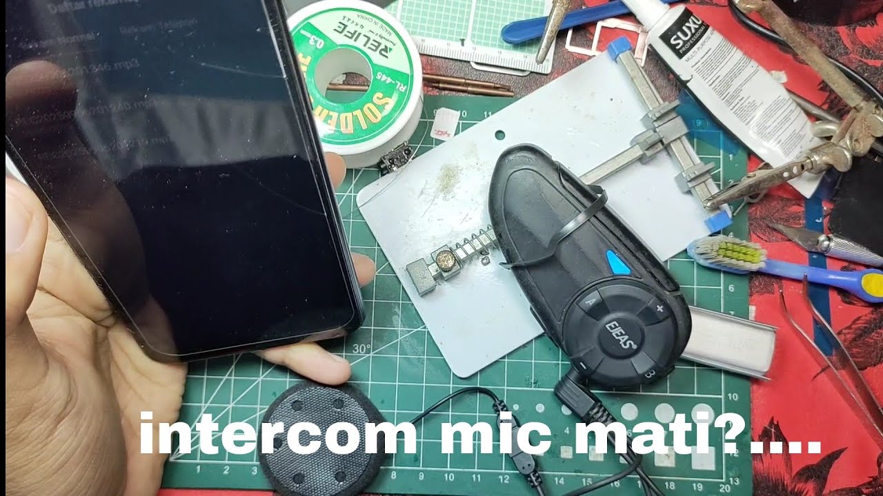 Intercom EJEAS Q7 tidak mau bersuara mic mati tapi bisa denger?...ini solusinya.. simpel