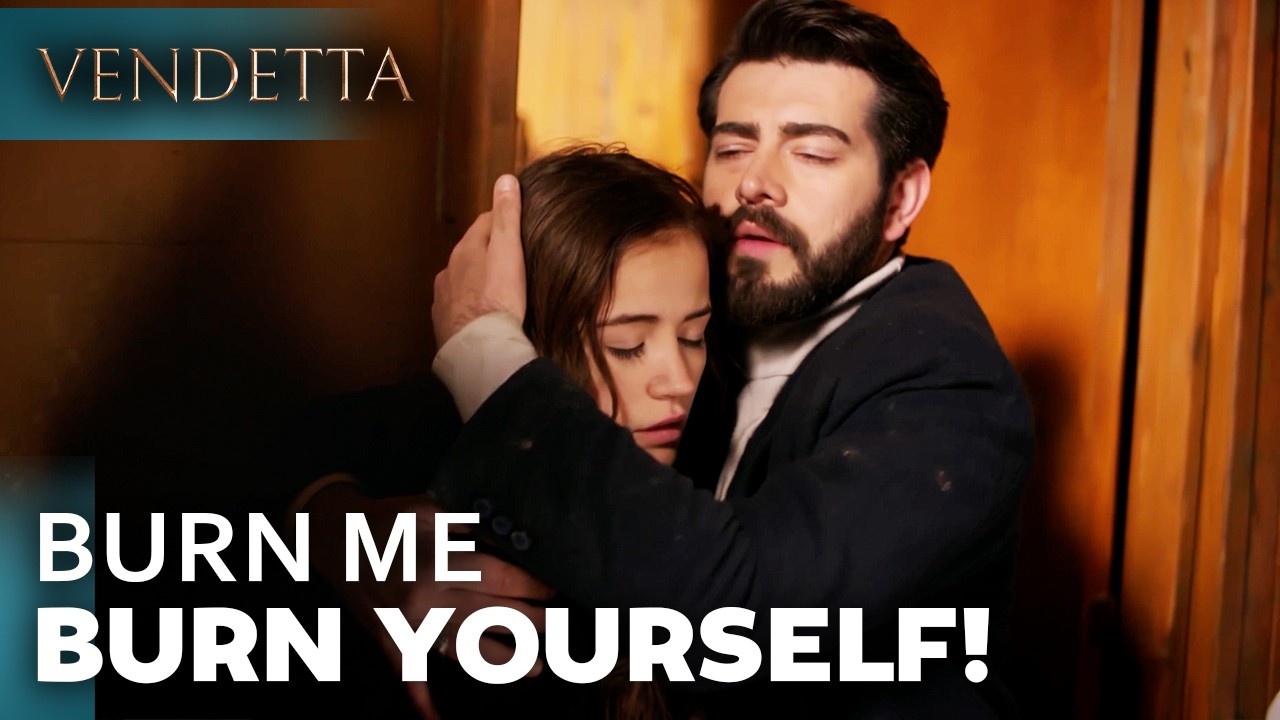 Dilan and Baran Among the Flames! | Vendetta English Dubbing | Kan Cicekleri