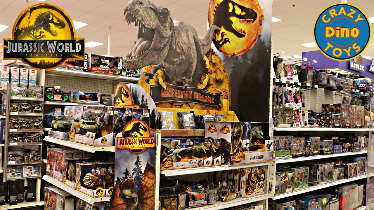 Огромный шопинг игрушек Jurassic World Dominion от Target Dinosaur Toys 2022 Mattel #shorts