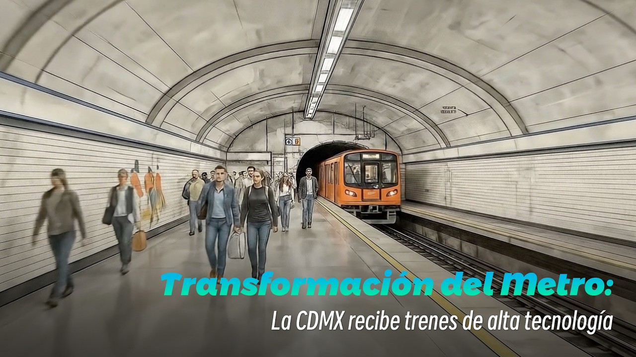 Transformación del Metro: La CDMX recibe trenes de alta tecnología