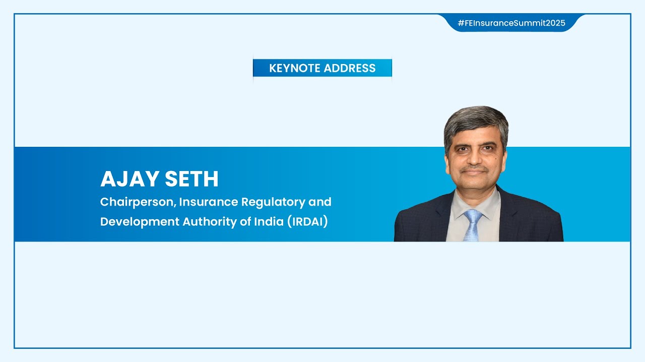 Ajay Seth&rsquo;s Vision for India&rsquo;s Insurance Future | IRDAI Keynote | FE Insurance Summit 2025