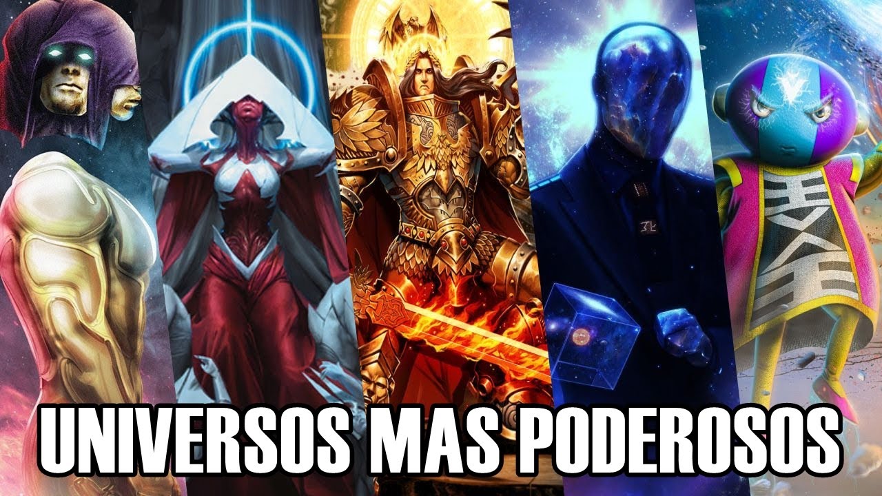 Los UNIVERSOS mas PODEROSOS de la FICCION