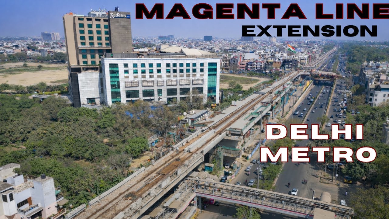 Delhi Metro Magenta Line Extension Update | Kesho Pur to Mangol Puri Station