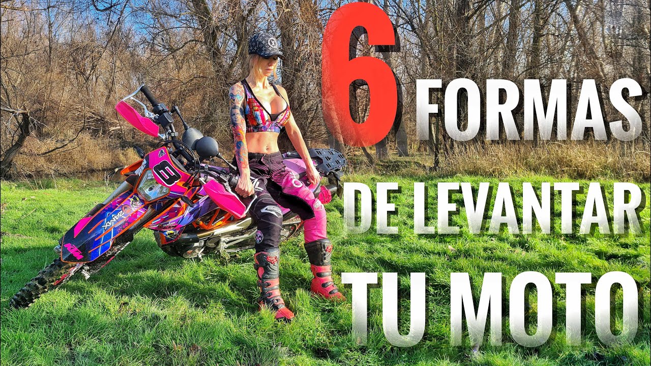 Como levantar tu moto del suelo o del piso ( Nuestras mejores técnicas )