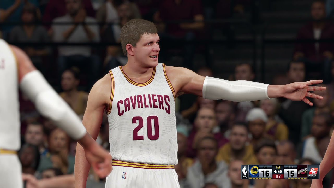 【NBA 2K16】Golden State Warriors vs Cleveland Cavaliers