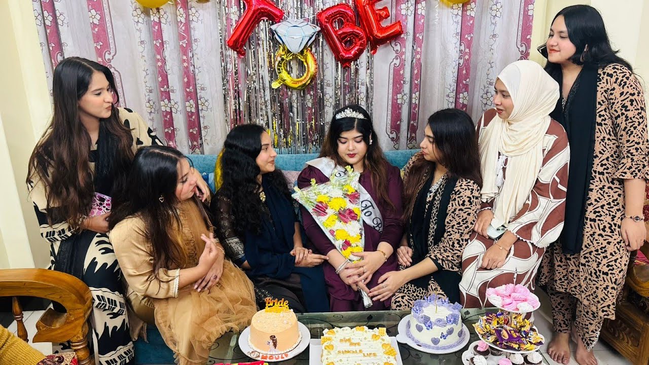 cousin's bridal shower ❤️❤️/সবাই মিলে সারপ্রাইজ দিলাম 🥰🥰#viral #videos #viralvideos 
