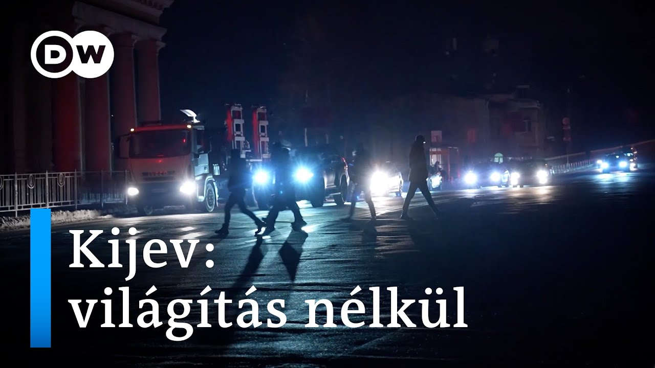 Kijev sötétedés után | Az ukrán főváros utcái sok veszélyt rejtenek