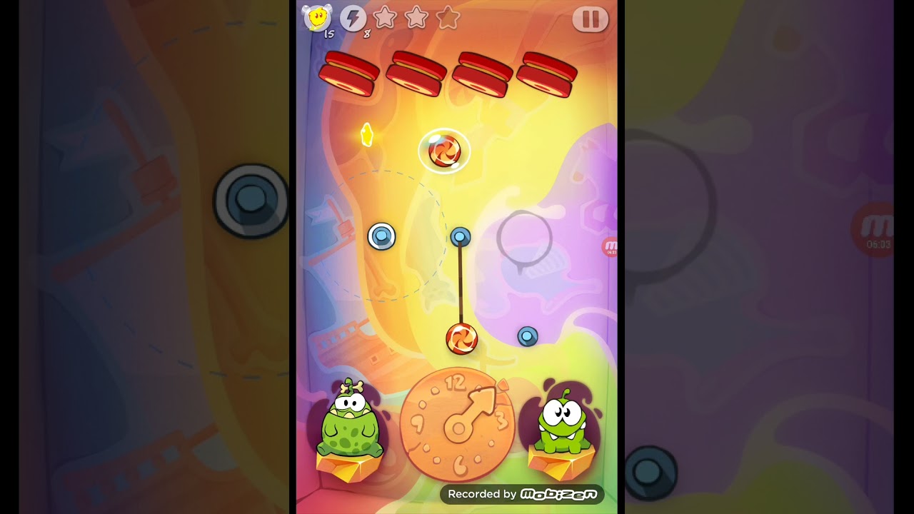 Cut the rope Time Travel Parallel Universe All levels Gameplay 