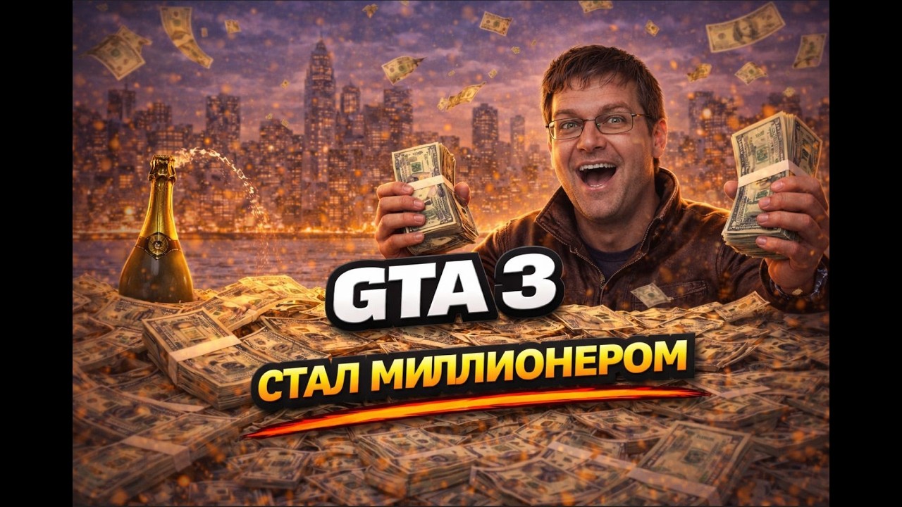 Заработал миллион в GTA 3  |GTA 3 🚗| Часть 17 #gta #gta3 #rockstar