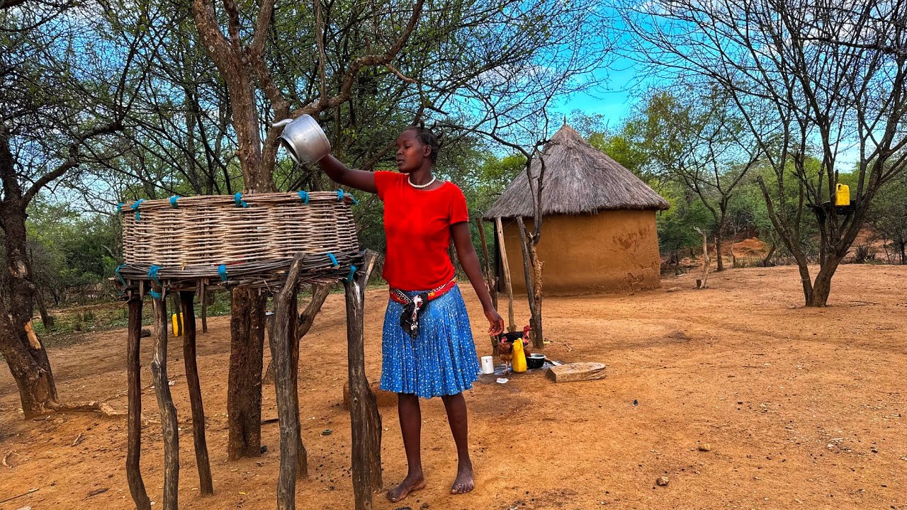 Most Beautiful Traditional  village  in the wilderness  admired by People/African village life