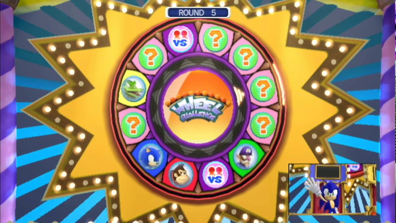World of Playthroughs: Mario & Sonic at the Olympic Winter Games (Wheel Challenge)