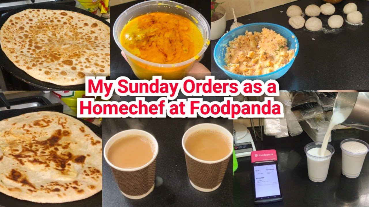 My Sunday Orders as a Homechef at Foodpanda | Bohat Zaroori aik Baat | Sonia Vlogs