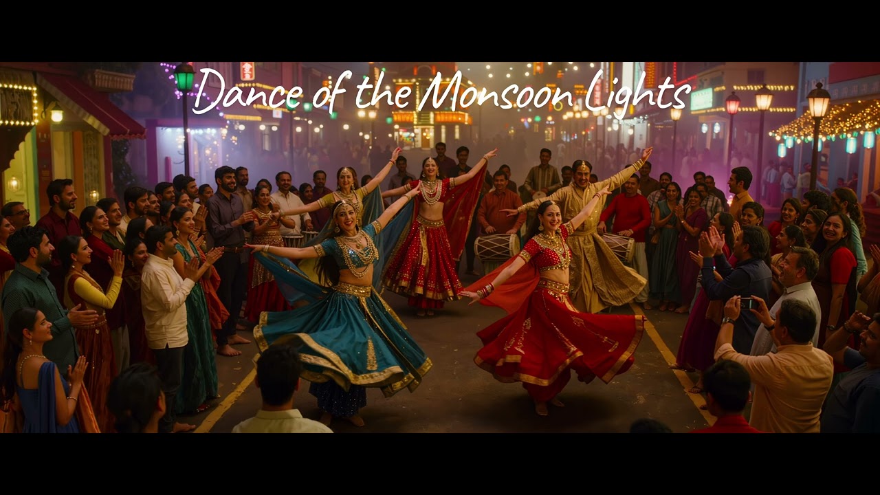 Bollywood music style India music   (Dance of the Monsoon Lights)