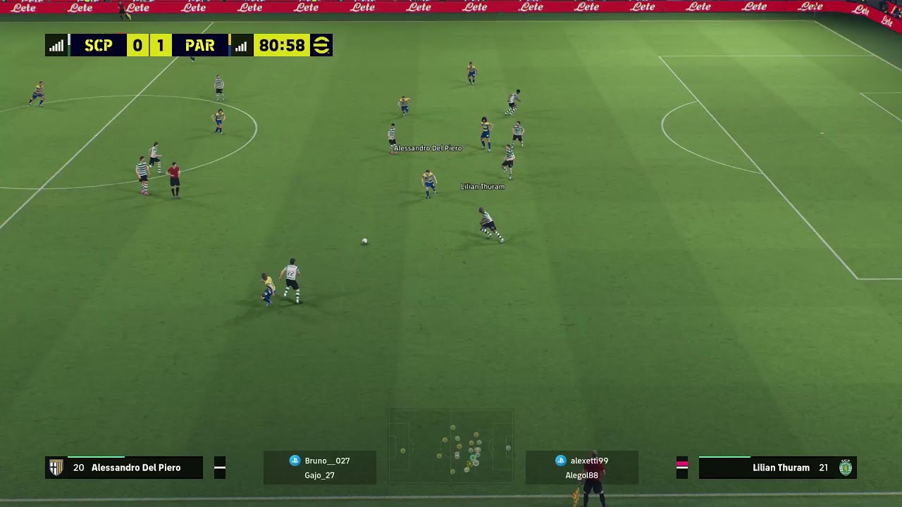 Jogando eFootball 26