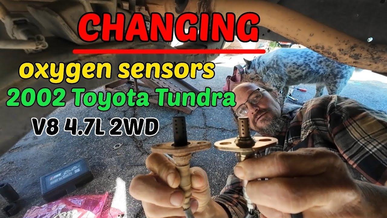 Changing oxygen sensors 2002 Toyota Tundra