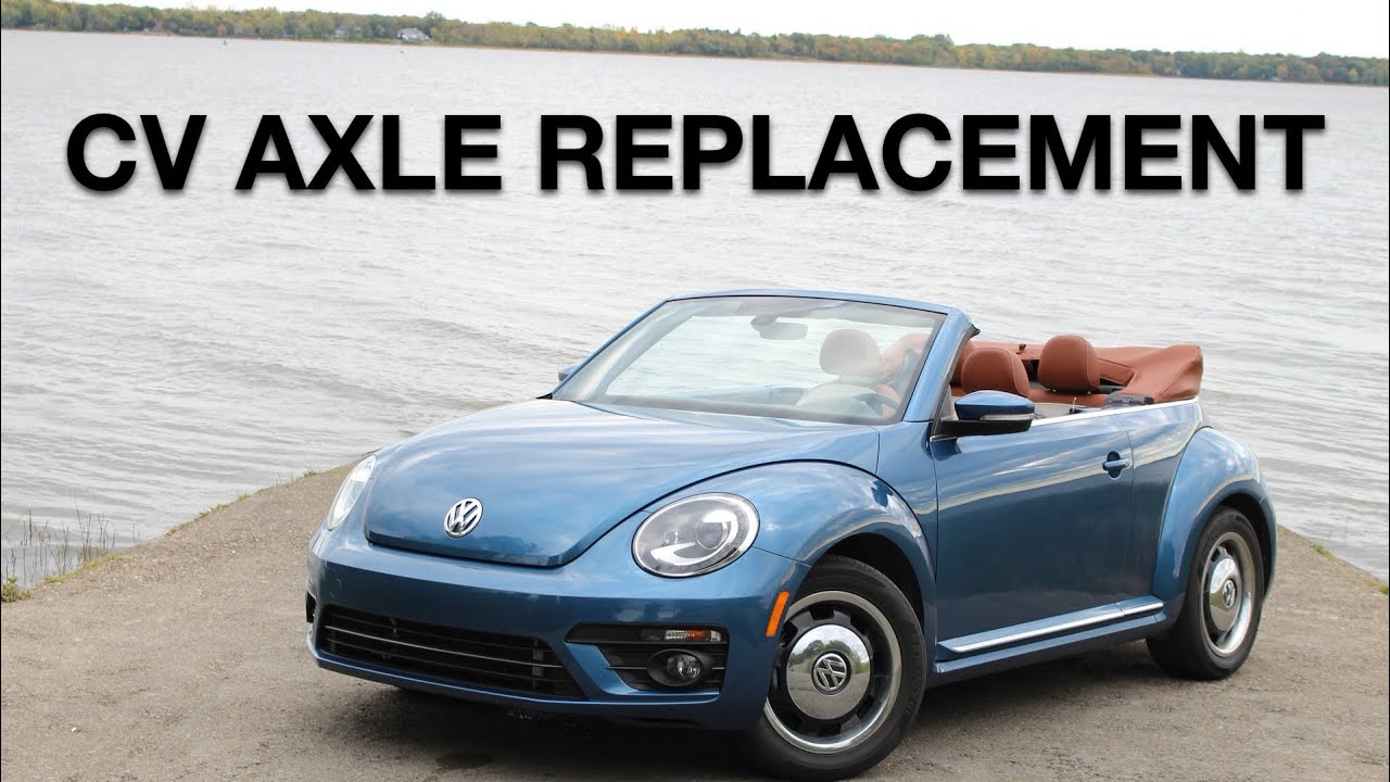 VW Beetle Golf Jetta CV Axle replacement 2014-2018