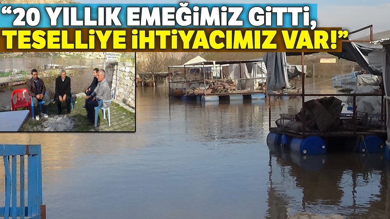 Hasankeyf’te Çardaklar Sular Altında Kaldı