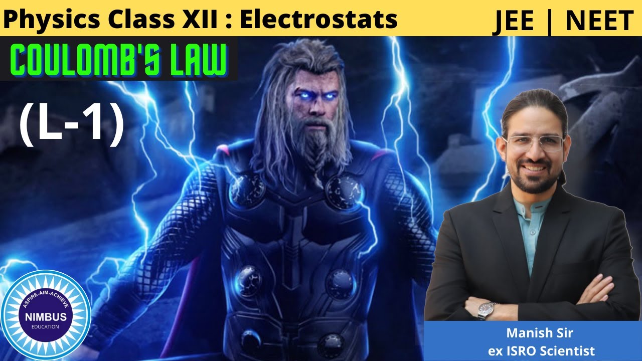 Charges & Coulomb's Law | Electrostatics | Medhavi Batch | Class XII | Physics | Manish Purohit (L1)