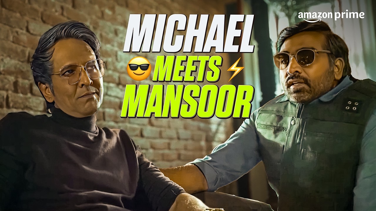 Vijay Sethupathi And His Savage Replies in Farzi ft. Kay Kay Menon | Prime Video India