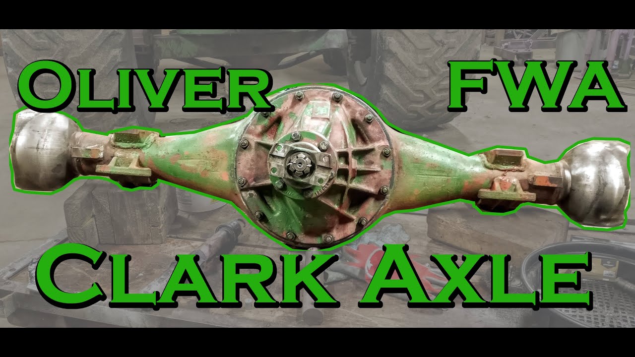 Oliver FWA Axle Assembly Part 2 Oliver 1855 Restoration part 19