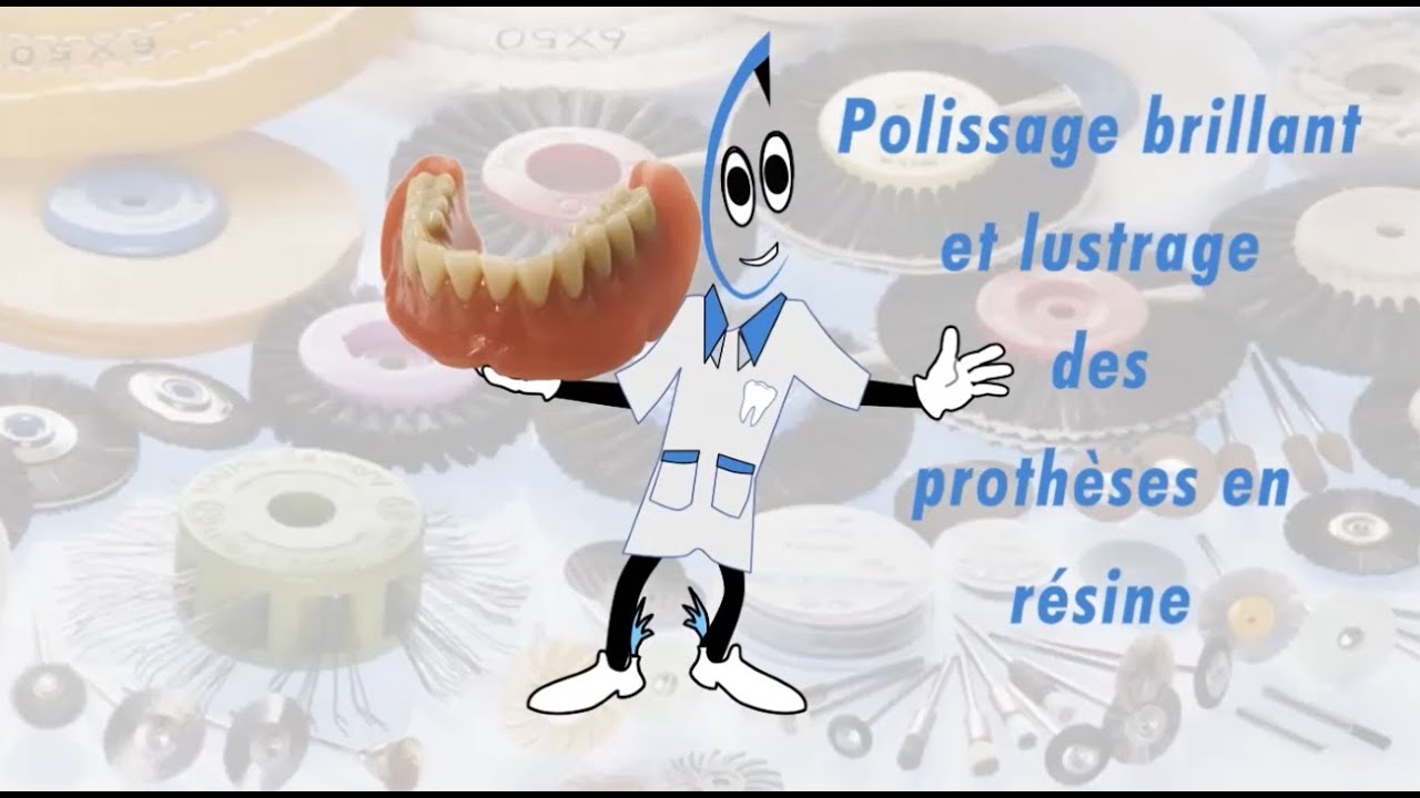 HATHO Polissage brillant et lustrage des prothèses dentaire en résine (Version française)