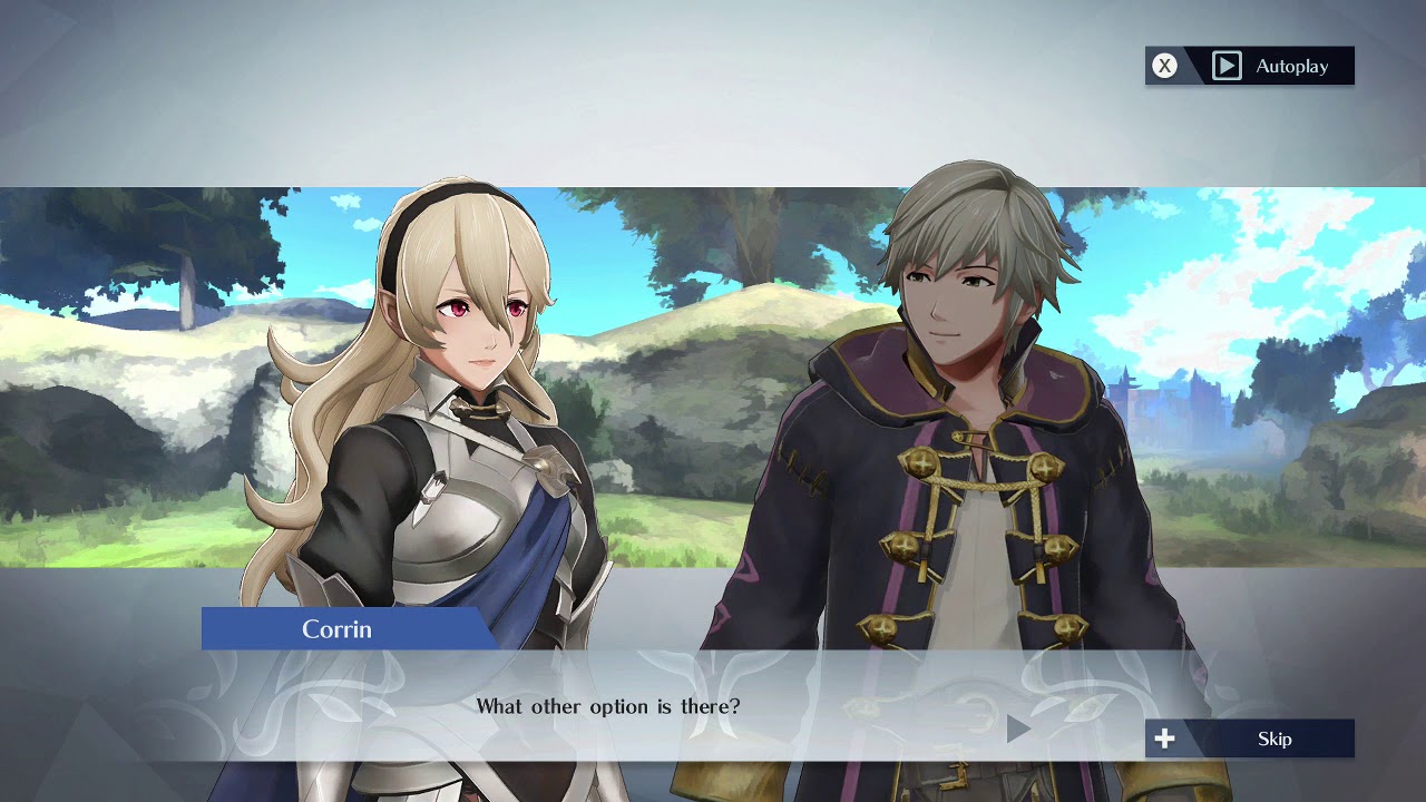 Fire Emblem Warriors - Corrin and Robin Support Conversation