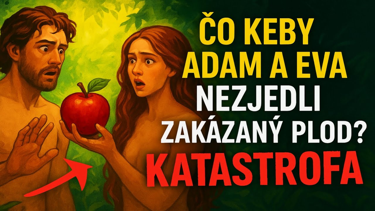 Čo keby Adam a Eva nezjedli zakázaný plod? 🤫 Tajomstvo, prečo by to bola pre nás KATASTROFA.