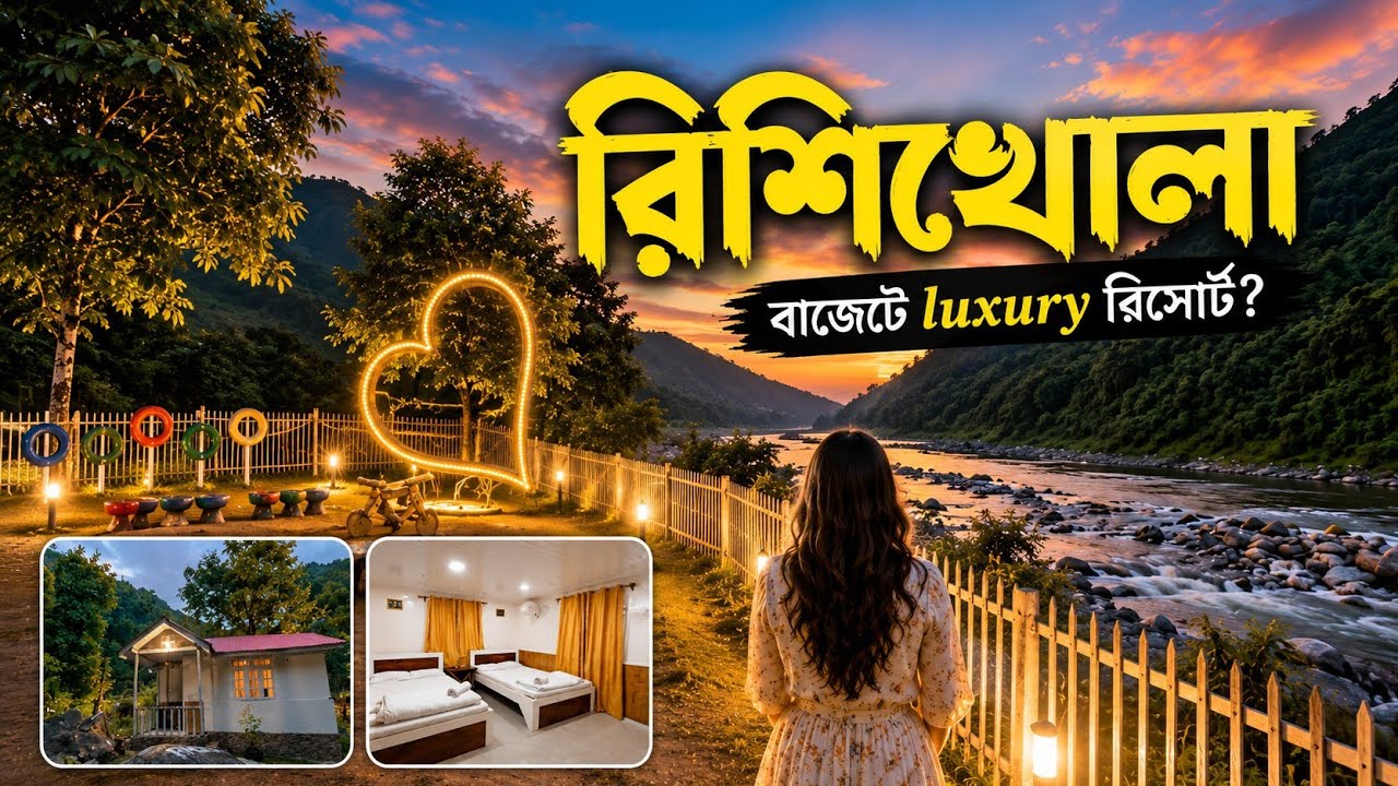 1200/- মাথাপিছুতে ঋষিখোলার সেরা রিসোর্ট? | Rishikhola Sikkim | Mozaulay River Retreat|Silkroute EP01