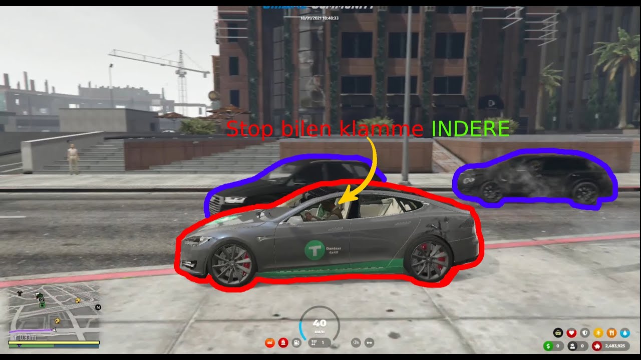 Stop bilen klamme INDERE...!! - DANSK GTA 5 RP FIVEM