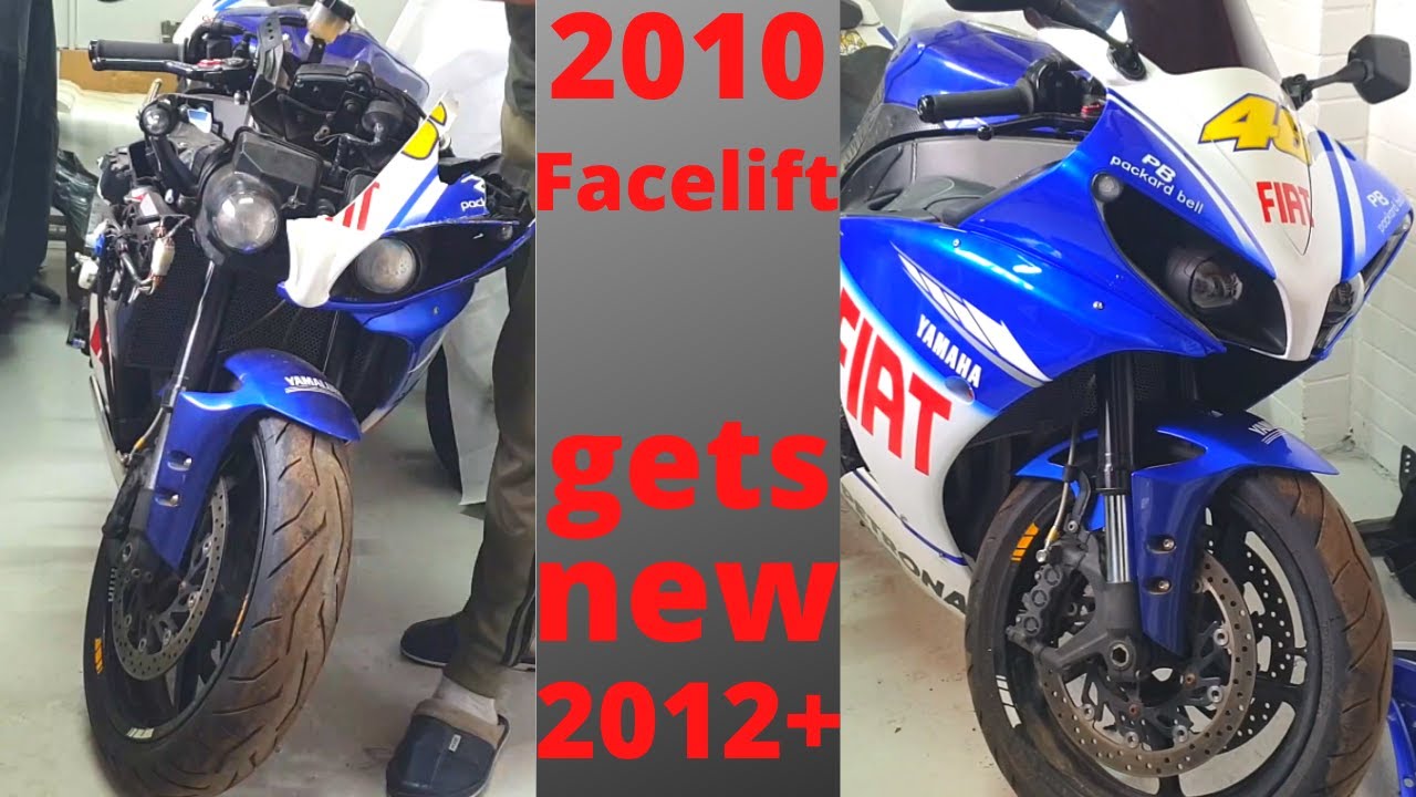 rebuilding a wrecked yamaha r1 2010