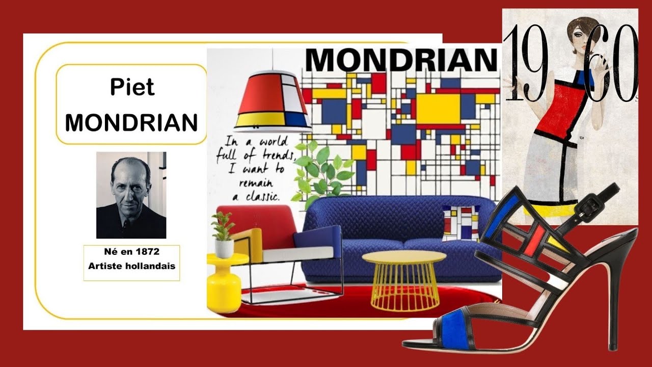 Піт Мондріан. НАДИХАЙСЯ та СТВОРЮЙ:  Творчість. Дизайн.