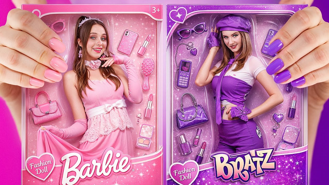 ¡Barbie Buena vs Bratz Mala! Desafío de Muñecas en la Escuela