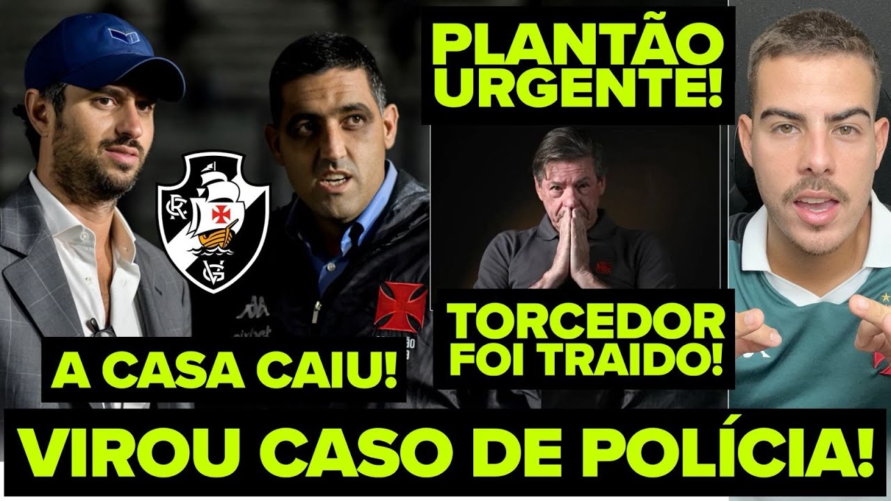 CASO DE POL&Iacute;CIA NO VASCO! PROBLEMAS NA VENDA PARA 777 PARTNERS! CASA CAIU PARA JORGE SALGADO? E+