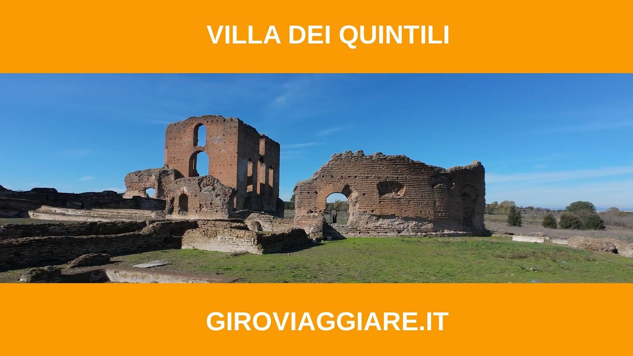 Villa dei Quintili: La Reggia che costò la vita ai suoi proprietari 🏛️🇮🇹 #Roma