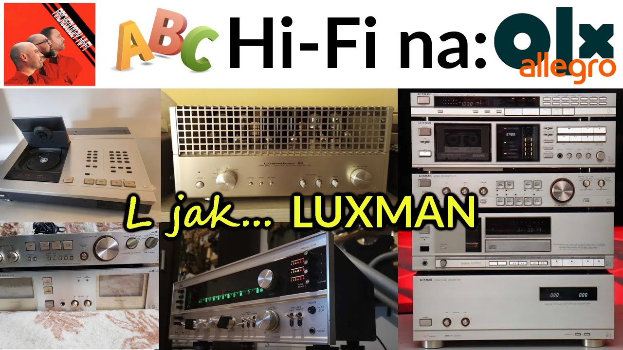 ABC HI-FI na OLX literka L jak LUXMAN ( W dwóch odsłonach) @archeolodzyhi-fi4158 Hi-Fi #107 #PRL