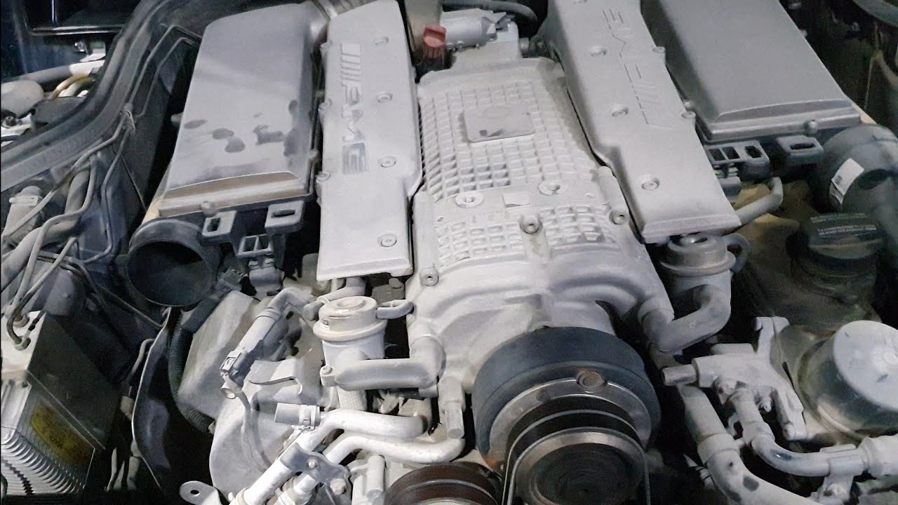 E55 2005 with 165k km check up (part 1)