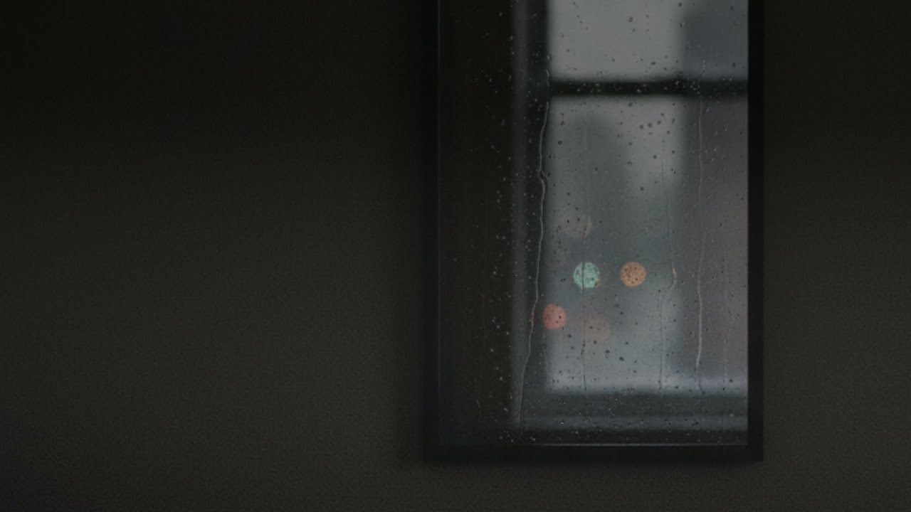 Night Rain Tracing a Window Surface — 10 Hours Sleep Sounds